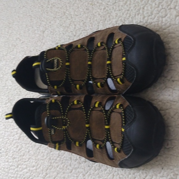 Saguaro Brown & Black Hiking Sandals/Water Shoes  10.5 US - 44 EU main image 10